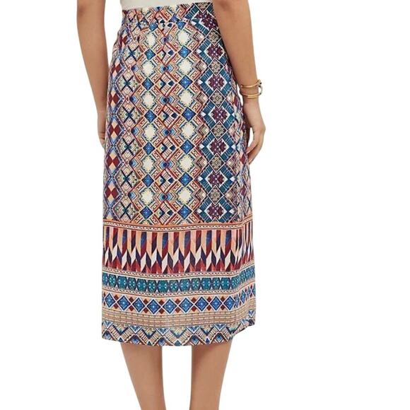 HD Paris Olympia Silk Midi Skirt Size 4 NWT Anthropologie $158 - Picture 5 of 8